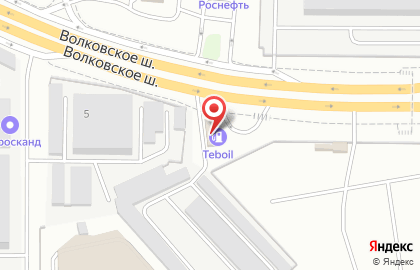 ЗАО ТрансАЗС на Волковском шоссе на карте