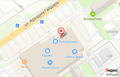Служба доставки Сестрица в Автозаводском районе на карте