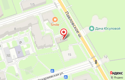 Багратион на Павловском шоссе на карте