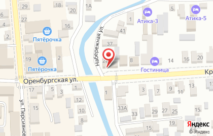Почтовое отделение Почта России на Крюковской улице на карте