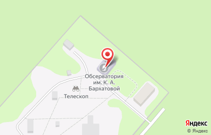 Коуровская астрономическая обсерватория им. Бархатовой К.А. на карте