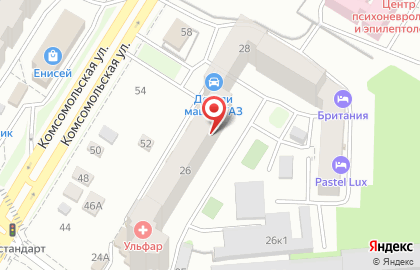 Телекоммуникационная компания Зеленая точка Уфа в Октябрьском районе на карте