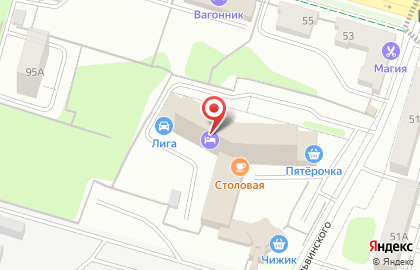 Супермаркет Магнит на Петербургском шоссе на карте