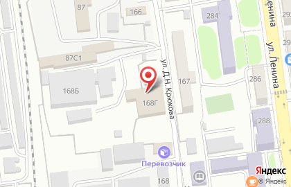 Автосервис на ул. Крюкова, 168г на карте