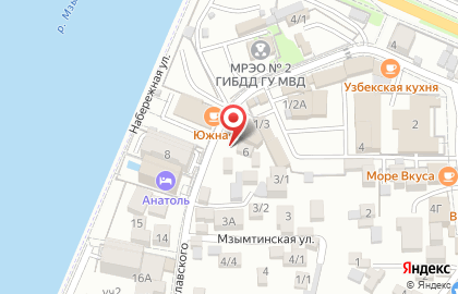 Страховая фирма в Адлерском районе на карте