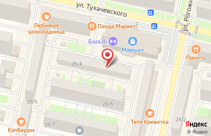 Магазин Карамельный на карте
