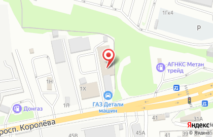 Магнит Авто на карте