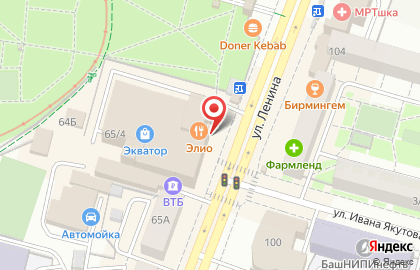 Туристическое агентство Anex Tour в Советском районе на карте
