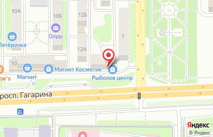 Магазин цветов Цветочный МИКС на проспекте Гагарина на карте