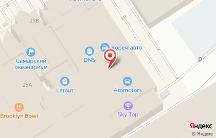 Супермаркет цифровой и бытовой техники DNS в ТЦ Московский на карте