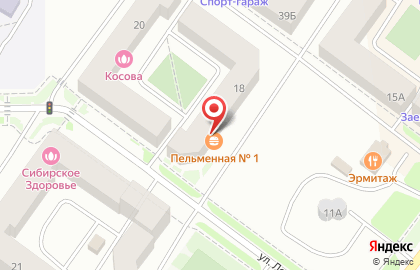 Пельменная Ручная лепка на улице Лермонтова на карте