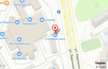 Автотехцентр Стилберг-авто на Беломорской улице на карте