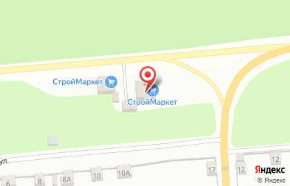 Строительный магазин СтройМаркет в Комсомольском переулке на карте