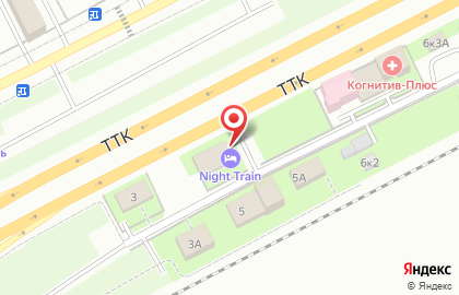 Мотель Night Train на карте
