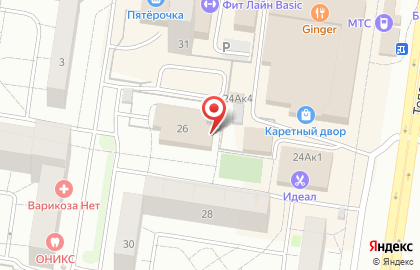 Служба доставки ДПД в Автозаводском районе на карте
