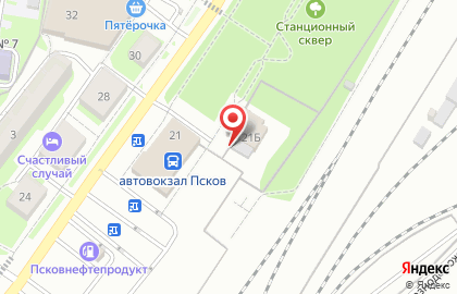 Магазин в Пскове на карте