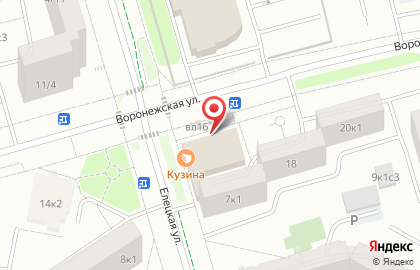 Райффайзенбанк на метро Зябликово на карте