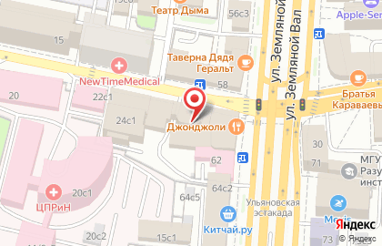 Ресторан ВьетКафе на Николоямской улице на карте