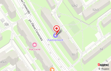 Магазин разливного пива Пивовар на проспекте Ветеранов на карте