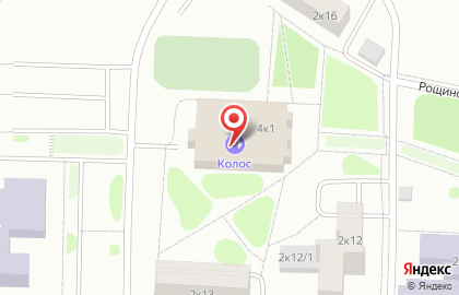 Боец на Рощинском шоссе на карте