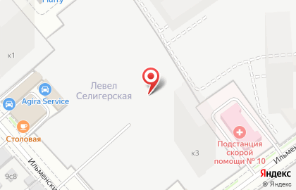 Турбомоторс в Ильменском проезде на карте