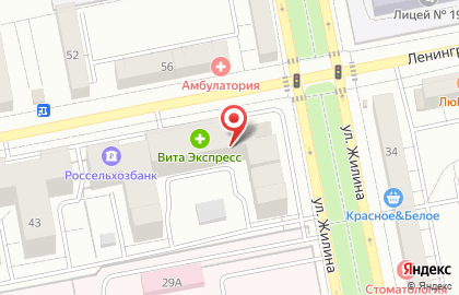 Служба доставки ДПД на улице Ленинградской на карте
