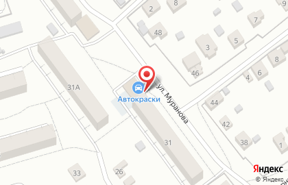 Магазин автокрасок Транс на карте