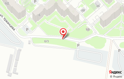 Автостоянка в Красноярске на карте