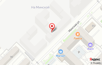 Салон мебели РусьМебель на Минской улице на карте