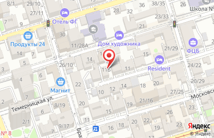 Оценочная компания ЭТАЛОН на Темерницкой улице на карте