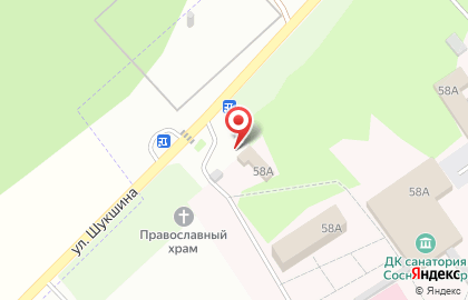 Продуктовый магазин Белочка на улице Шукшина на карте