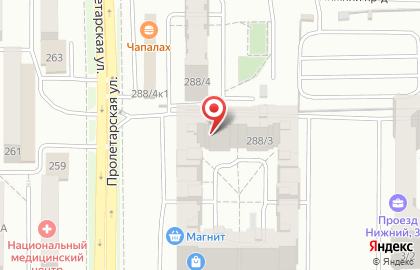 Торгово-сервисный центр Скайнет на Пролетарской улице на карте