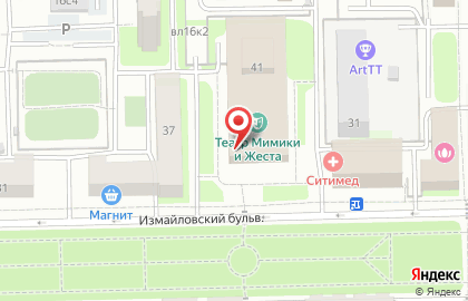 Шиномонтажная мастерская в Измайловском проезде на карте