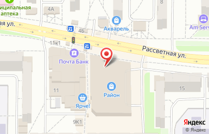 Сеть магазинов бытовой техники Эликон в Калининском районе на карте