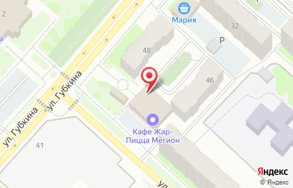 Пиццерия Жар-пицца в Ханты-Мансийске на карте