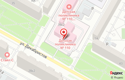 Терминал СберБанк на улице Декабристов на карте
