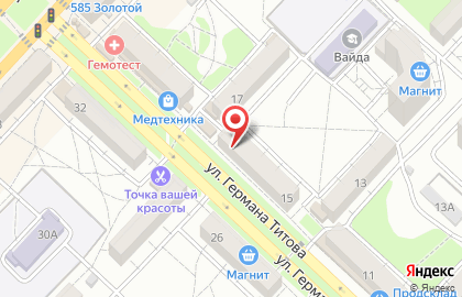 Магазин бытовой техники Атлант в Волгограде на карте
