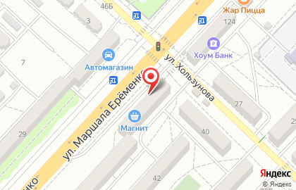 Телекоммуникационная компания Ростелеком в Краснооктябрьском районе на карте