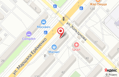 Волгоградский филиал Банкомат, АКБ Экспресс-Волга банк в Краснооктябрьском районе на карте