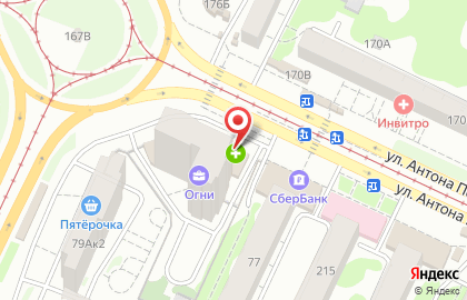 Аптека Губернский лекарь в Барнауле на карте