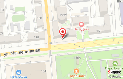 Жизнь на улице Масленникова на карте