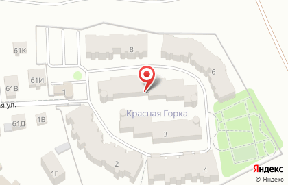 Красная горка, ЗАО Единство на Преображенской улице на карте