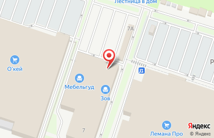 Мебельный салон Моне в Москве на карте