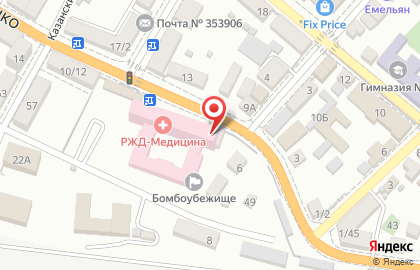 Черноземье на улице Васенко на карте