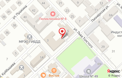 Пожарно-спасательная часть №10 Советского района на карте