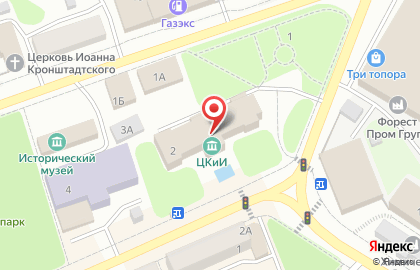 Центр культуры и искусств в Екатеринбурге на карте