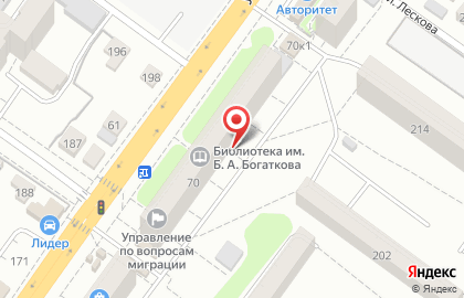 Сибирская сервисно-миграционная служба в Октябрьском районе на карте