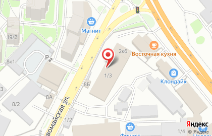 ООО ГлавПечьТорг на Первомайской улице на карте