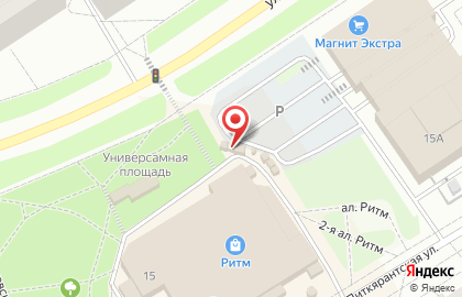Киоск по продаже фруктов и овощей в Петрозаводске на карте