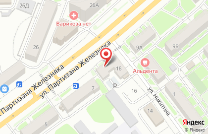 Магазин разливного пива Купец на улице имени И.С.Никитина на карте